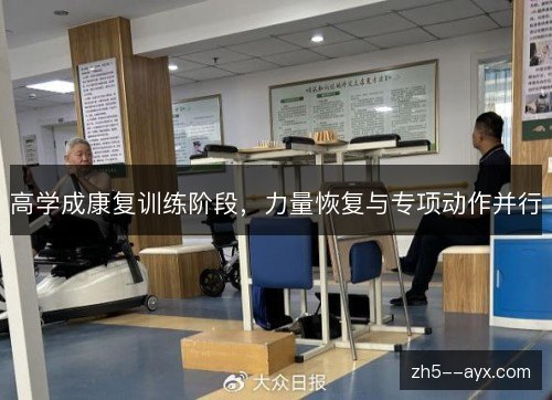 高学成康复训练阶段,力量恢复与专项动作并行 高学成康复训练阶段,力量恢复与专项动作并行